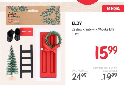 Zestaw kreatywny, Wioska Elfa promocja w Rossmann