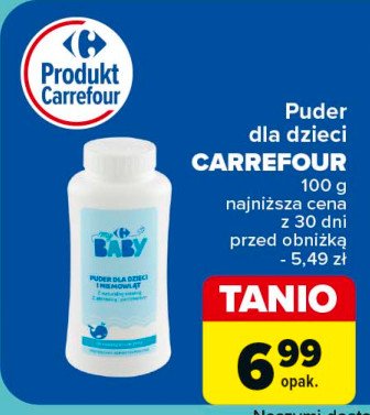 Puder dla dzieci Carrefour baby promocja