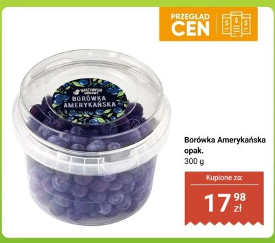Borówka amerykańska opak. 300 g promocja w Biedronka