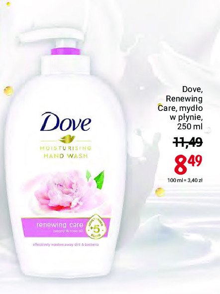 Mydło w płynie renewing care Dove promocje