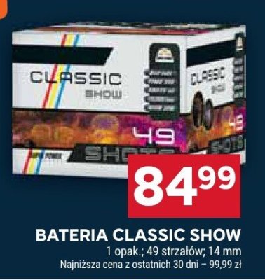 Bateria Classic Show promocja w Stokrotka