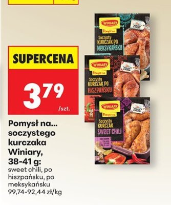 Pomysł na... soczystego kurczaka Winiary, 38-41 g promocja w Biedronka