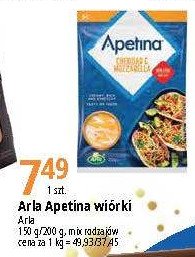 Mozzarella wiórki Arla apetina promocja