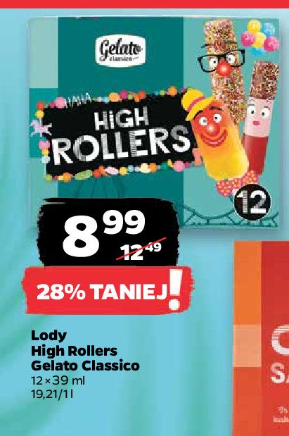 Lody high rollers promocja