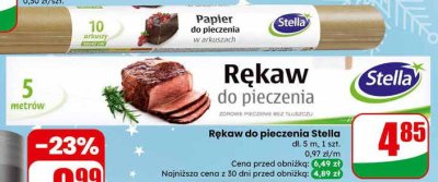 Rękaw do pieczenia Stella promocja w Dino