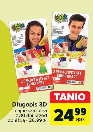 Długopi do rysowania 3d - zestaw startowy IDO3D promocja