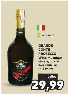 Wino GRANDE CONTE PROSECCO RED promocja