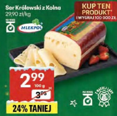 Ser promocja w Delikatesy Centrum