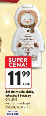 Żel do mycia ciała, włosów i twarzy ON LINE promocja w Intermarche