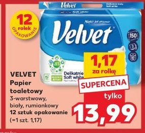 Papier toaletowy rumianek Velvet promocja