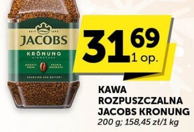 Kawa rozpuszczalna Jacobs Kronung promocja w Euro Sklep