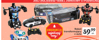 Robot transformers z auta promocja w Arhelan