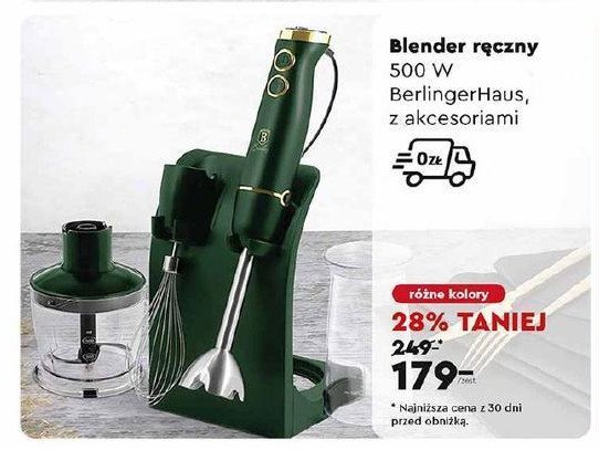 Blender ręczny moonlight 500 w Berlinger haus promocja