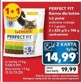 Karma dla kota indoor bogata w kurczaka Perfect fit promocja