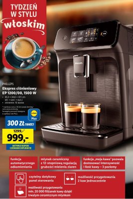 Ekspres ciśnieniowy ep1200/00 Philips promocja