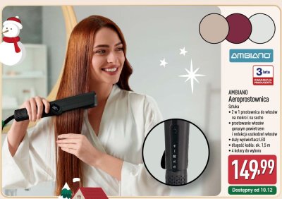 Aeroprostownica AMBIANO promocja w Aldi