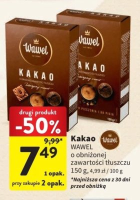 Kakao Wawel promocja