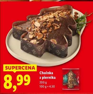 Choinka z piernika promocja w Lidl
