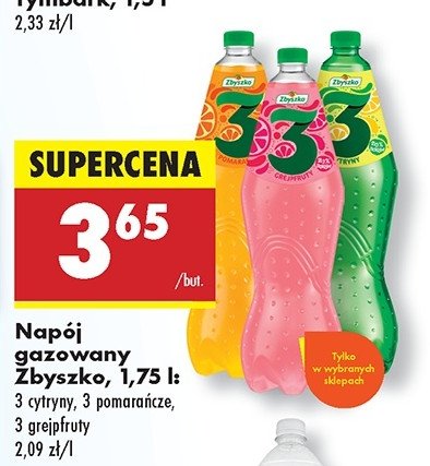 Napój Zbyszko 3 pomarańcze Zbyszko (napoje) promocja