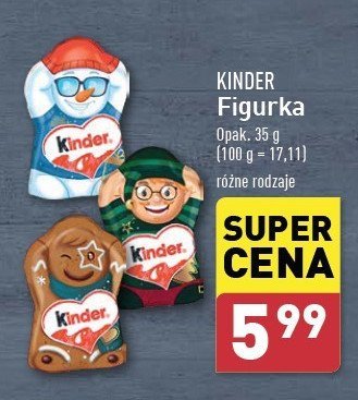 Figurka piernik Kinder promocja