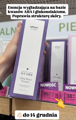 Esencja wygładzająca K+Skin Glow Reset Essence promocja w Hebe
