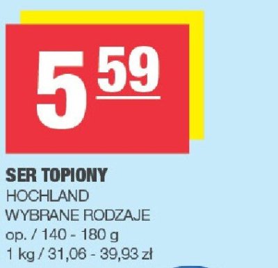 Ser topiony kremowy 艢wiatowid promocja w SPAR