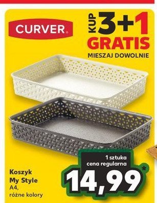 Koszyk my style a4 Curver promocja
