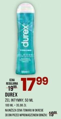 Żel do higieny DUREX promocja w Drogerie Natura