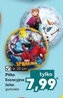 Piłka spider man 23 cm promocja