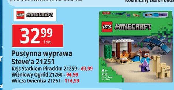 Klocki 21260 Lego minecraft promocja w Leclerc