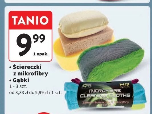 Zestaw ściereczek z mikrofibry Q11 promocja