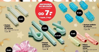 Zestaw wałków do włosów wym. 10,6×2,8×3,2 cm promocja w Netto