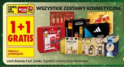 Zestawy kosmetyczne wszystkie rodzaje promocja w Biedronka