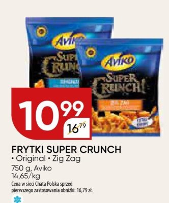 Frytki super crunch Original, Zig Zag promocja w Chata Polska