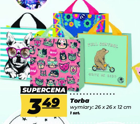 Torba 26 x 26 x 12 cm promocja