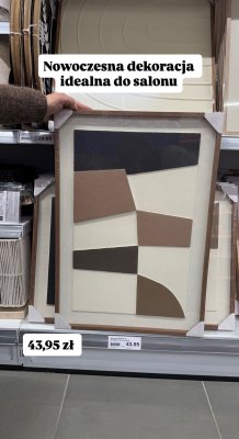 Obraz dekoracja 3D promocja w Action