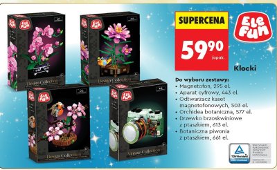 Klocki Drzewko brzoskwiniowe z ptaszkiem promocja w Biedronka