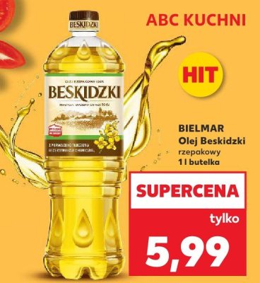 Olej rzepakowy Beskidzki Bielmar promocja w Kaufland