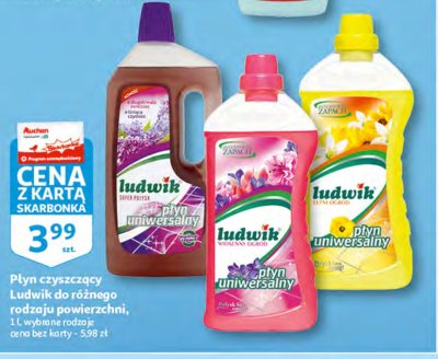 Płyn uniwersalny mydło marsylskie Ludwik promocja