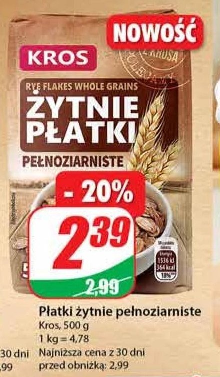 P艂atki 偶ytnie Kros promocja