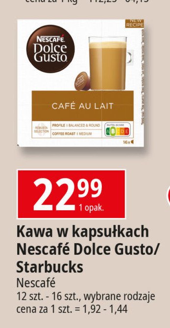 Kawa caramel macchiato Starbucks dolce gusto promocja