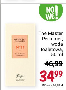 Woda toaletowa The master perfumer oriental summer promocja