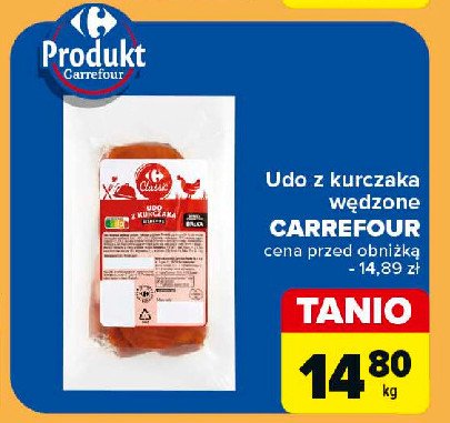 Udo z kurczaka wędzone Carrefour promocja w Carrefour Market