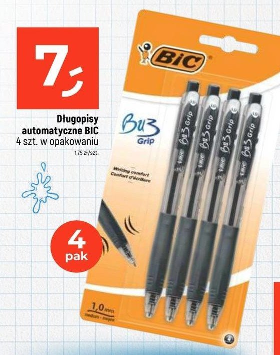 Długopisy automatyczne Bic promocja