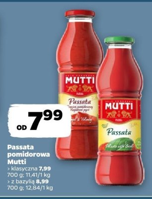 Passata pomidorowa z bazylią promocja w Netto