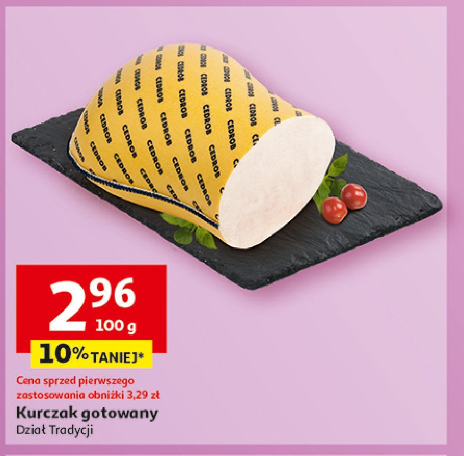 Kurczak gotowany promocja w Auchan