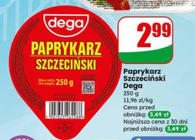 Paprykarz szczeciński  promocja w Dino