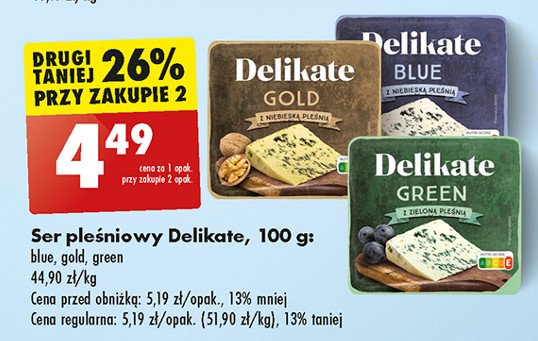 ser pleśniowy blue Delikate promocja