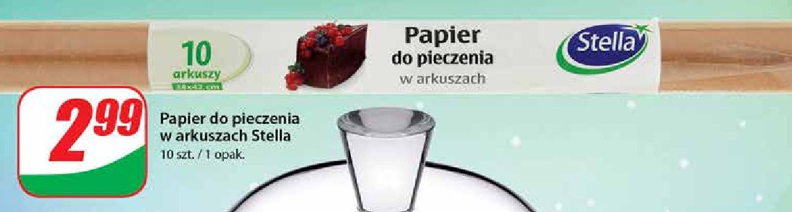 Papier do pieczenia brązowy Stella promocja