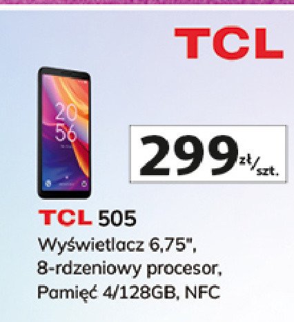 Smartfon 505 Tcl promocja